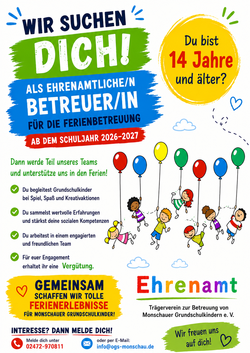 Flyer Ehrenamt